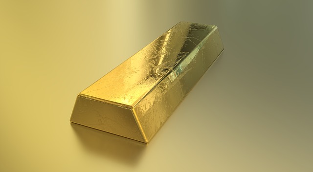 Bullion, Oro, Bar, Lingote De Oro