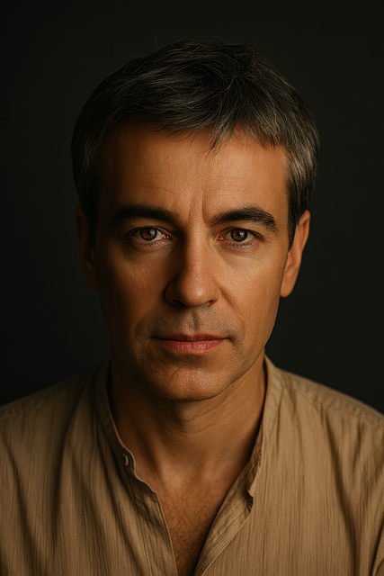 Retrato, Hombre, Rostro, Grave